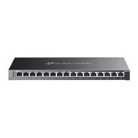 Omada 16-Port Gigabit Smart Switch with 8-Port PoE+