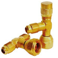 1/4Schr X 1/4 Schr x1/4 FSAE swivel (with depressor)