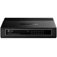 TP-LINK 16-PORT UNMANAGED DESKTOP SWITCH, 10/100(16), 3YR