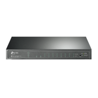 TP-LINK OMADA 8-PORT MANAGED GIGABIT RACK SWITCH, POE+(8), SFP(2), 61W, 5YR