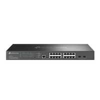 TP-LINK OMADA 16-PORT MANAGED L2+ RACK SWITCH, 2.5G POE+(8), 10G SFP+(2), 240W, 5YR
