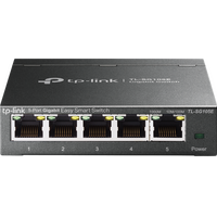 TP-LINK 5-PORT EASY SMART GIGABIT SWITCH, METAL CASE, 5YR