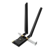 TP-LINK ARCHER AXE5400 BLUETOOTH 5.3 PCIE WI-FI 6E TRI-BAND ADAPTER, 3YR