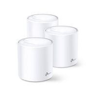 TP-LINK DECO AX1800 MESH WI-FI 6 DUAL-BAND SYSTEM, GbE(2) 3-PACK, 3YR