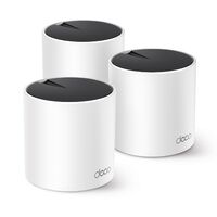 TP-LINK DECO AX3000 MESH WI-FI 6 DUAL-BAND SYSTEM, GbE(3), 3-PACK, 3YR
