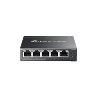 TP-LINK OMADA 5-PORT EASY MANAGED GIGABIT DESKTOP SWITCH, POE+(4), GbE(5), 65W, 5YR