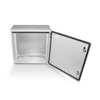 300(H)X300(W)X150(D) GALV Steel Enclosure RAL7035-IP66