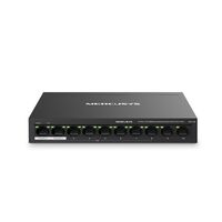 TP-LINK MERCUSYS 10-PORT 10/100MBPS DESKTOP SWITCH, POE+(8), 65W, METAL CASE, 5YR