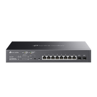 TP-LINK OMADA 10-PORT MANAGED GIGABIT SWITCH, POE+(8), SFP(2), 150W, 5YR