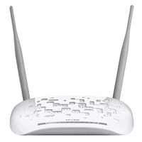 TP-LINK 300MBPS WIRELESS N VDSL/ADSL USB MODEM ROUTER, BROADCOM, 10/100 RJ45 PORTS(4), 3YR