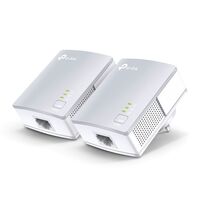 TP-LINK AV600 POWERLINE ADAPTER STARTER KIT, UP TO 600MBPS, 3YR