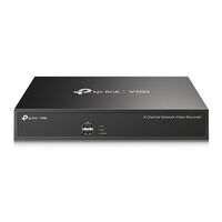 TP-LINK VIGI 8-CH NVR, 3.5"(0/1), FHD, 5MP, HDMI(1), VGA(1), 10/100(1), 3YR