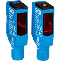 WS9L-3D2436 Photoelectric through beam switch, sender, laser class 1, red light, no adjustment, plug M12-4pin, no accessory