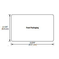 HID iCLASS SE 2K/2 Composite Card | 2k Bits Memory | 64-bit Security Keys | Second Generation Technology | @Pack of 100 | by Dicker Data