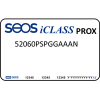 HID SEOS iCLASS PROX Card | 8K & 2K Memory | Gloss Finish | by Dicker Data