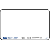 HID MF DF EV3+PROX Card 8K Unprogrammed | Migration Solution | Backward Compatibility | Gloss Finish | @Pack of 100 | by Dicker Data