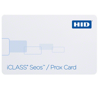 HID SEOS + PROX CARD 8K | Dual Frequency | Enhanced Security Features | Smart Card Technology | @Pack of 100 | by Dicker Data