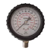 CO2 Manifold Gauge 1/4 MNPT