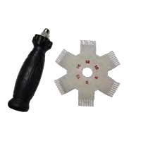 TekEdge 6 Sided Fin Comb