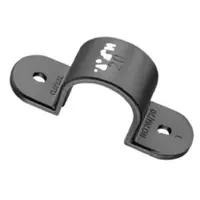 Conduit Saddle HFT PVC 20mm Black