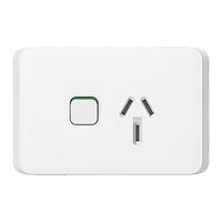 SKIN SKT Sw Horiz SGL 20A 250V