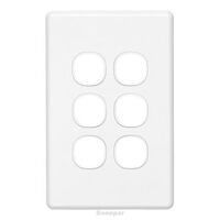 Grid & Plate Std 6G White