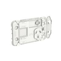 Grid Socket Sw HorizSgl 1ExBlank 10A250V