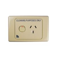 GPO Single HOR 10A For Cleaner