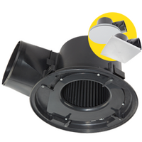 Rapid Response 250HP ceiling mounted header box fan