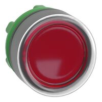 Pushbutton Illum Red Head
