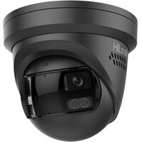 High-performance 8 MP ultra-wide panoramic turret network security camera designed