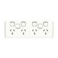 SKT Sw Horiz Quad 2EXBLANK 10A