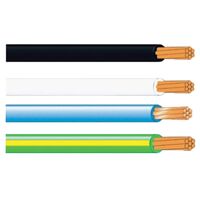 Electra Cables SR1040-100G/Y Cable - Single Core - PVC - Green/Yellow - 7/0.85mm - 4mm2