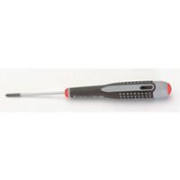 SCREWDRIVER, PH0 x 162mm BLADE 60mm ERGO HANDLE
