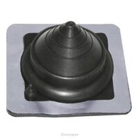 FLASHING SQUARE BASE 0-50mm GREY  MASTERFLASH, MIDDY