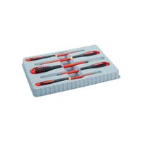 SCREWDRIVER SET, ERGO, VDE, 5 PIECE