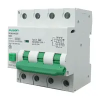 RCBO Electromagnetic 3P+N 6kA 415V AC 32A D Curve 30mA TYPE A
