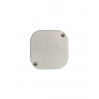 Junction Box Square 4 Entry Heavy Duty 20mm with 4 Loose Terminals Grey