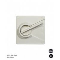 Isolator Switch Weatherproof IP66 40A 250V 2 Pole Small Grey