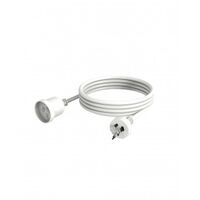 Cord Extension Skt 10A 250V Length 5m Wh