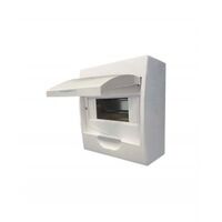 Switchboard Surface Mount 8 Way 100A 415V ac IP40 with White Door for Indoor Use