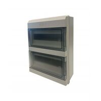 Switchboard Surface Mount Weatherproof 24 Way 100A 415V ac IP65