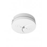 Zimi Smoke Alarm Photoelectric Wireless Interconnect when ZSCSS Module Installed Surface Mount 220 240V ac 3V DC Lithium 10 Year Battery with 4 Terminals