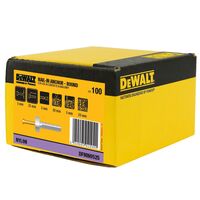 ANCHOR ,NAILIN RND HEAD, NYLON YEL ZINC, 5 x 25mm [50]