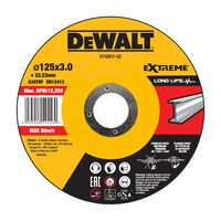 ABRASIVE CUT OFF DISC EXTREME 125 x 3mm CUTTING METAL