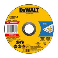 DISC, BONDED TIN OF [10] THIN CUT, 125 x 1.2 x 22.23mm