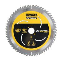 BLADE, CIRCULAR SAW XR EXTREME 254mm x 30mm(MULTI) 60TPI WOOD