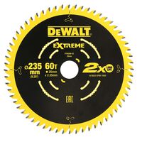 BLADE, CIRCULAR SAW EXTREME 235mm x 25 x 60T