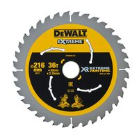SAW BLADE, XR EXTREME RUNTIME 216mm x 36T (30mm)