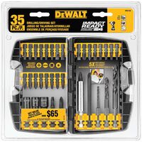BIT SET, IMPACT READY 35 PIECE DRILLING/FASTENING